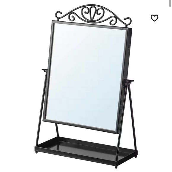 Other - Table mirror, black, 27x43 cm (10 5/8x16 7/8 ")